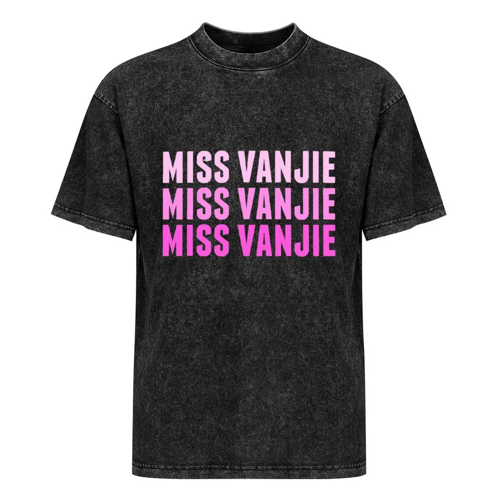 Футболка Miss Vanjie футболка большого размера с графикой для мужчин