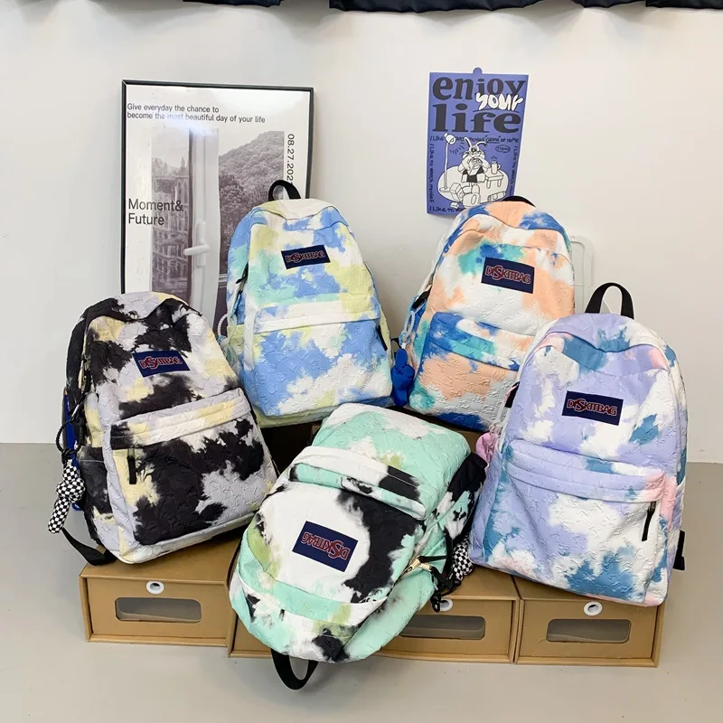 

Fashion New Female Backpacks High Quality Waterproof Printing School Travel Women Book Bags For Teenager Girls High Capacity