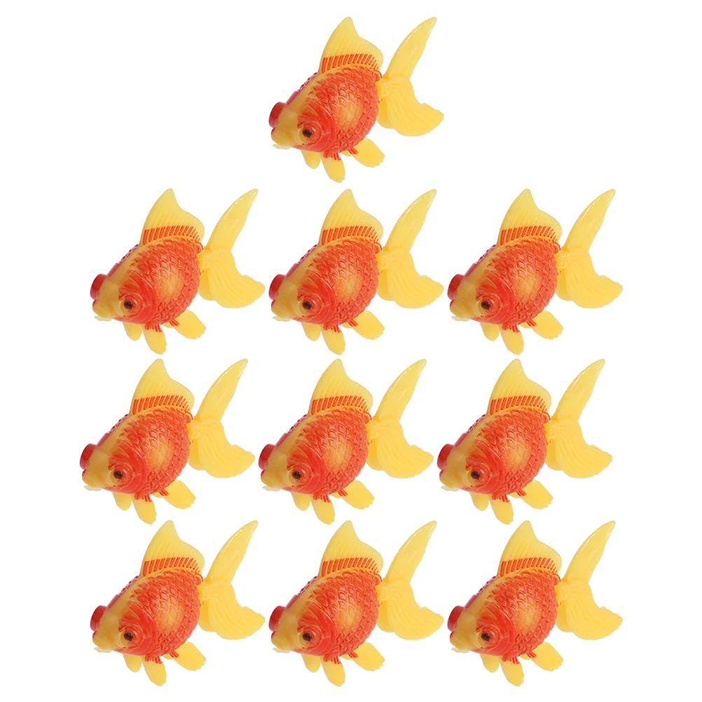 

3pcs Fish Tank Fake Carps Aquarium Landscaping Fish Decorations (Assorted Color)