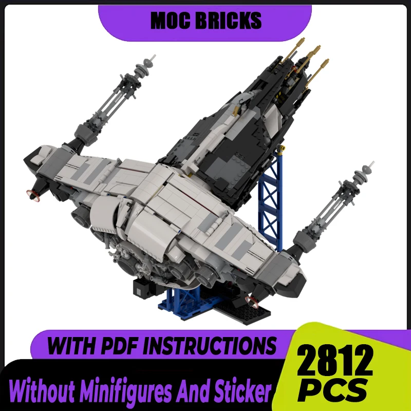 Модель космического корабля Moc строительные блоки космический бой военная серия