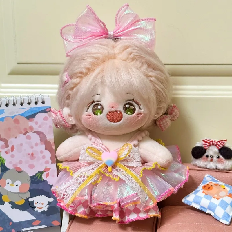 20 см хлопковая одежда для куклы Яркая Ткань полных детей