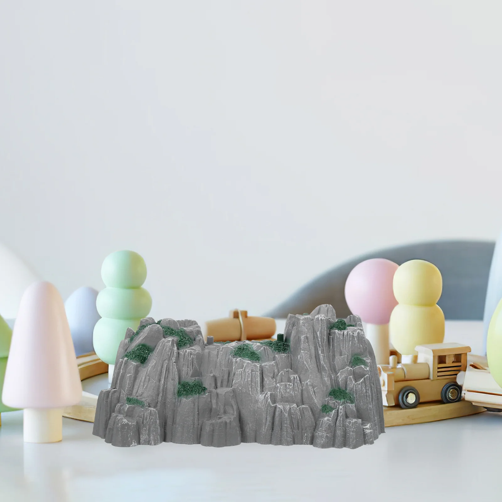 Искусственная рок-пещера декоративная модель туннеля железная дорога игрушка