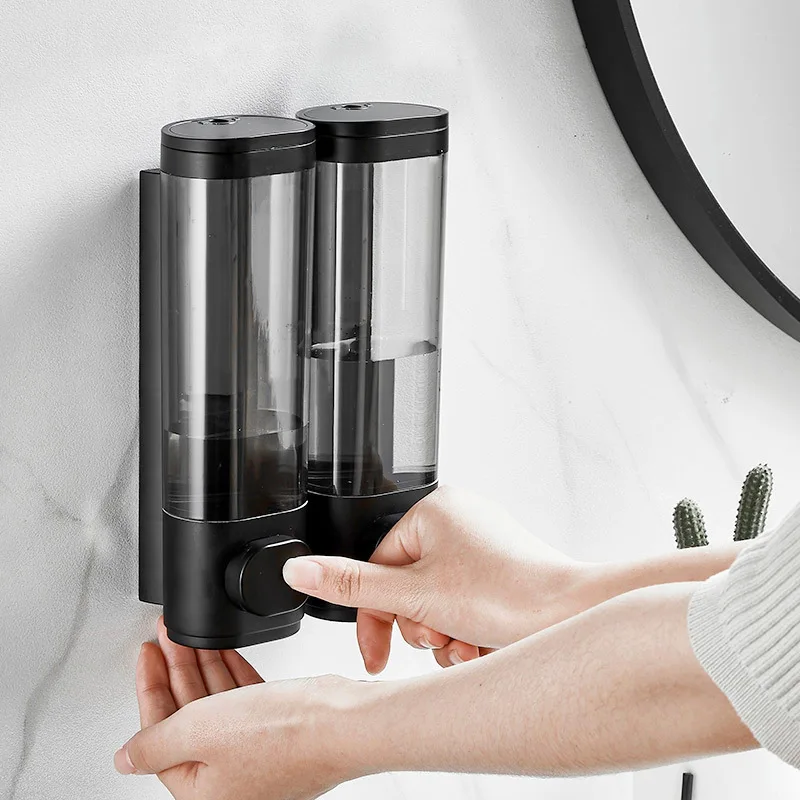 

Soap Dispenser, Hand Sanitizer, Wall Hanger, Punch-free Press Bottle, Shampoo, Shower Gel Box, Wall-mounted