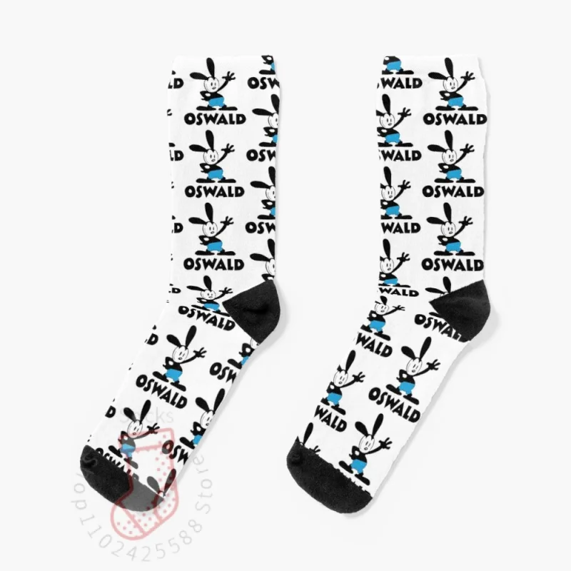 Oswald the Lucky Rabbit Socks Winter Socks Women Heated Socks Gift For Men