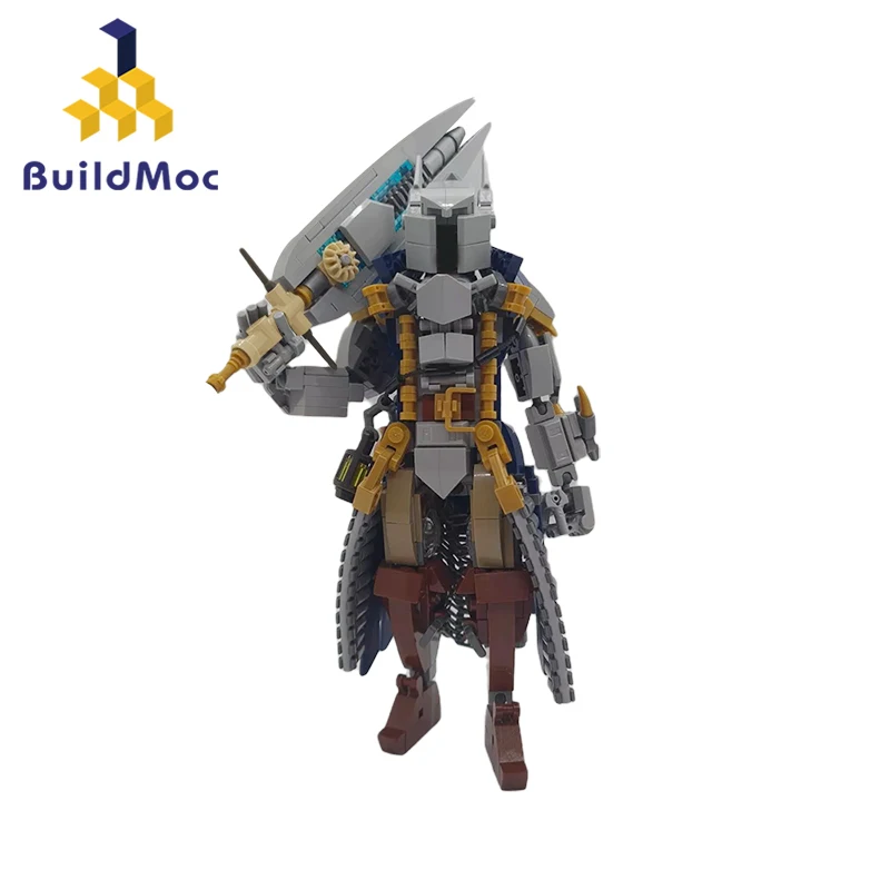 

Buildmoc Guardian Mech Knight Robots Soldier Guardianed MOC Set Building Blocks Toys for Children Kids Gifts Toy 401PCS Bricks