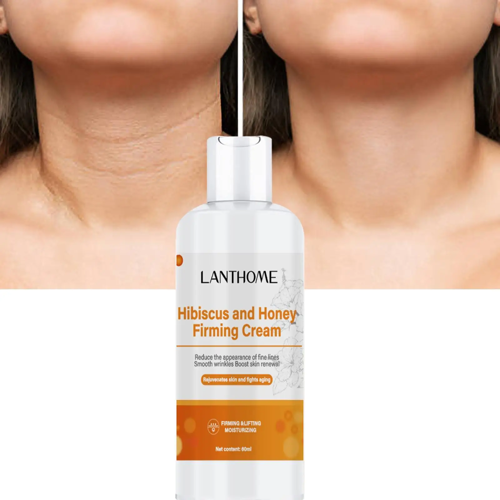 

Hibiscus Honey Wrinkles Removal Cream Anti Aging Firming Lifting Fade Fine Line Face Cream Moisturizing Nourish Skin Care