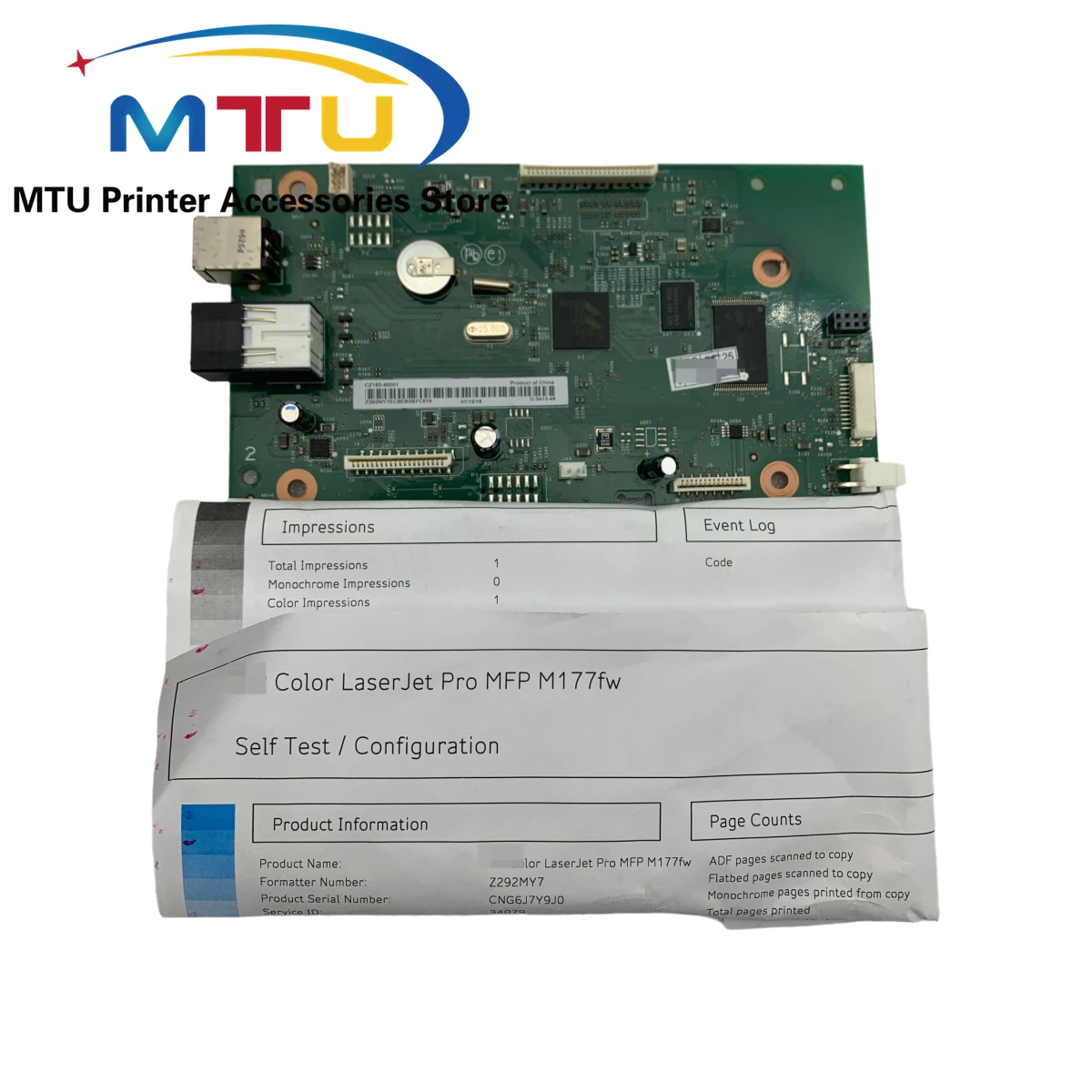 Плата форматирования для HP M176 M176N 176N 176 M177 177FW 177FN M177FN M177FW материнская плата