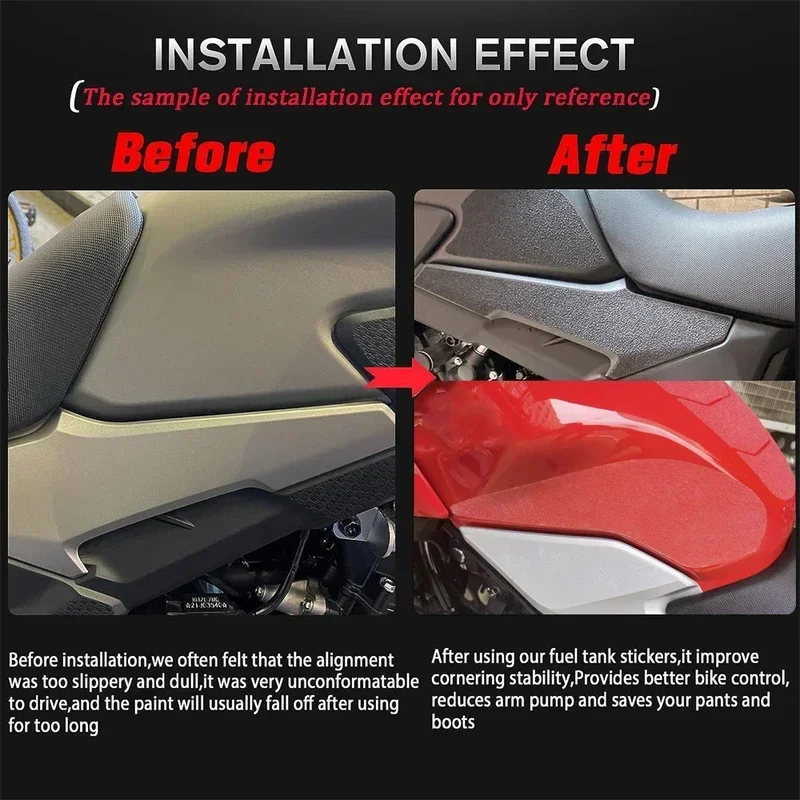 Для Loncin мотоцикла VOGE RR525 Voge RR 525 противоскользящая подкладка из углеродного