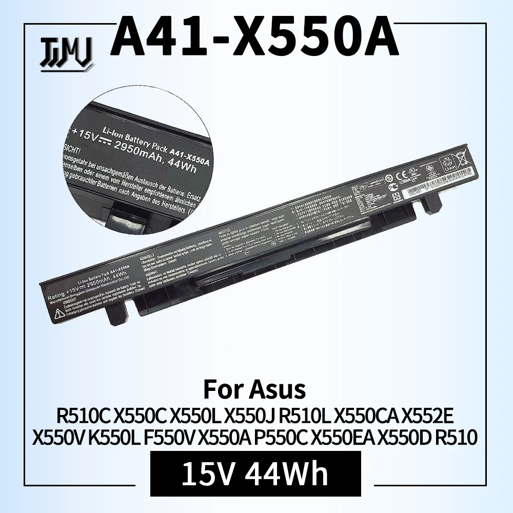 Фото Аккумулятор для ноутбука A41-X550A A41-X550 для Asus R510C X550C X550L X550J R510L X550CA X552E X550V K550L F550V X550A P550C X550EA X550D №1