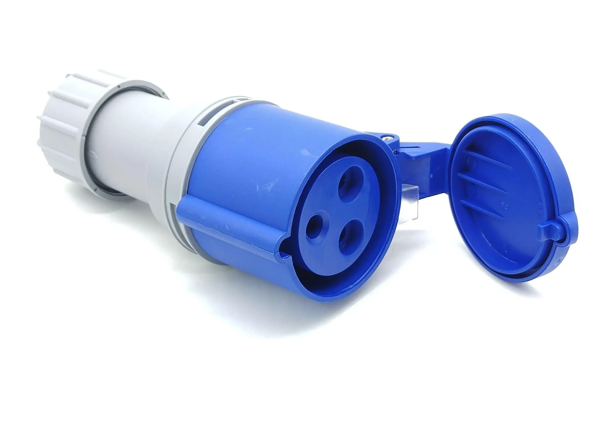 

Промышленная водонепроницаемая розетка IEC 60309 32A IP44