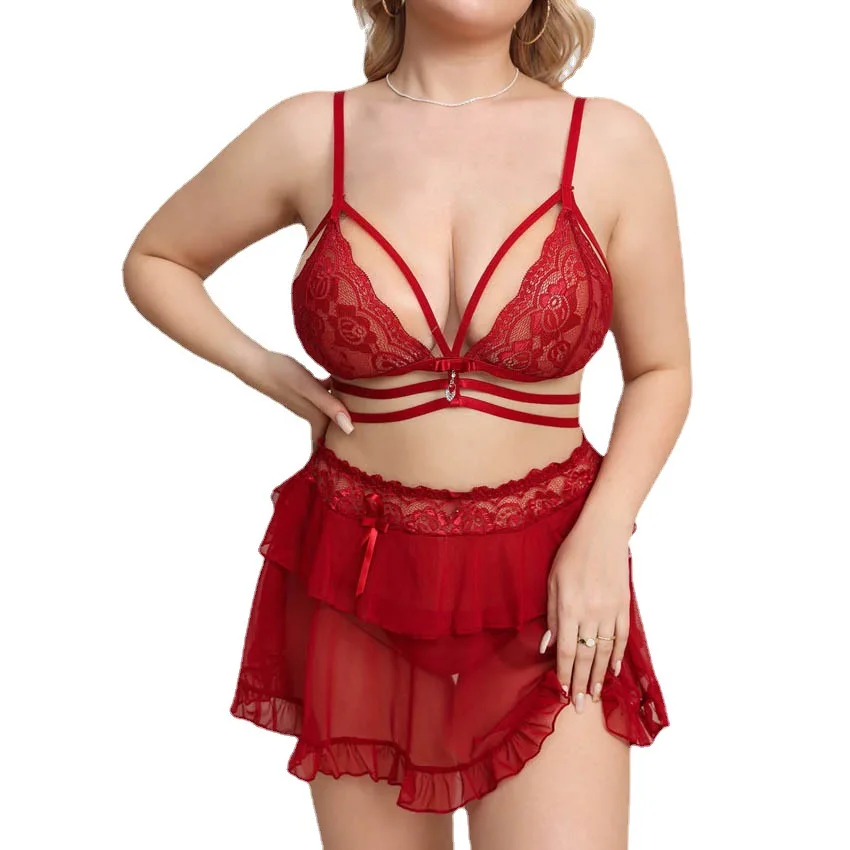 

Лидер продаж, женский бюстгальтер на бретельках, трусики, Соблазнительный комплект нижнего белья из двух предметов, сексуальное нижнее бел...