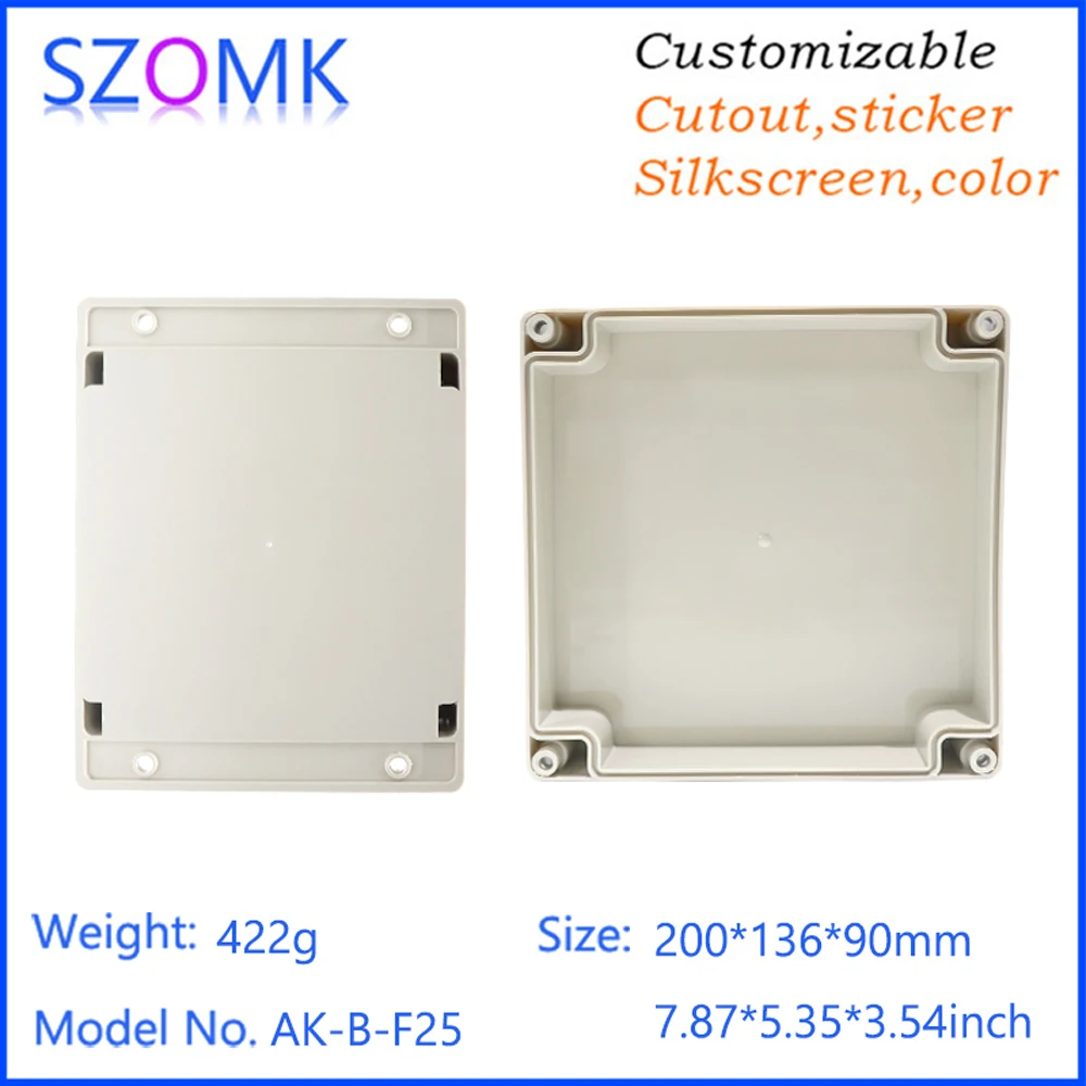 SZOMK 118*85*35MMIP65 Водонепроницаемый корпус из АБС-пластика
