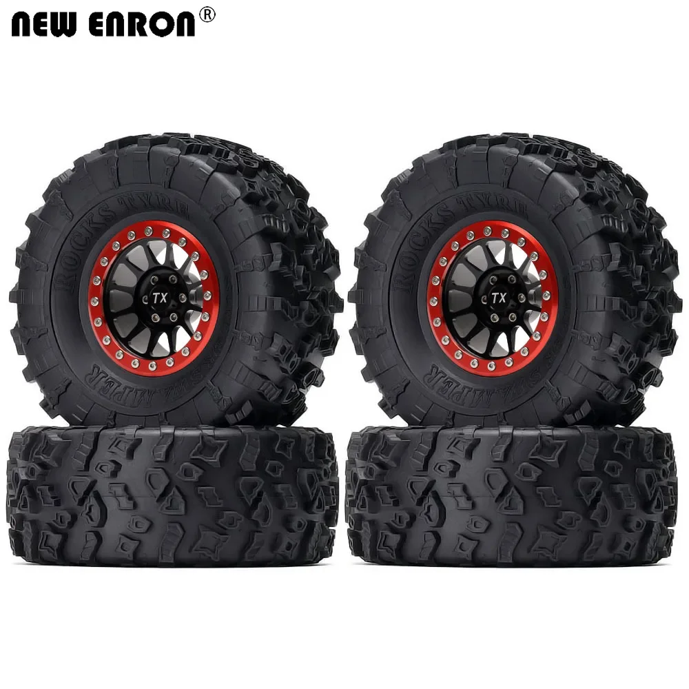 ENRON 2.2 дюймовые красные колёса для RC автомобилей 1/10