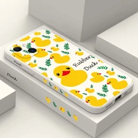 naughty duck phone case for iphone 13 12 11 pro max mini x xr xs max se2020 8 7 plus 6 6s plus cover