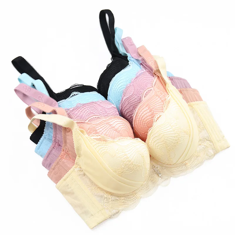 Размер груди нижнее белье для девочек удобный регулируемый бюстгальтер с