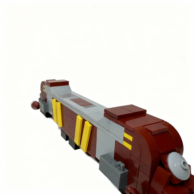 Фото Набор строительных блоков MOC Mindstorms Star Battle Rail Jet, 212 деталей, архитектурные игрушки, рождественский подарок, развивающая идея для детей, конструктор №2
