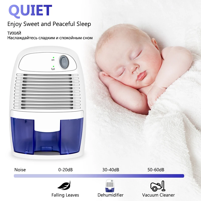 Полупроводниковый осушитель воздуха портативный домашний влаги с низким