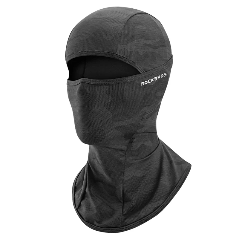 

ROCKBROS Балаклава маска для лица Защита от УФ-лучей дышащая маска на всю голову для мужчин женщин мужчин солнцезащитный капюшон для велоспорта...