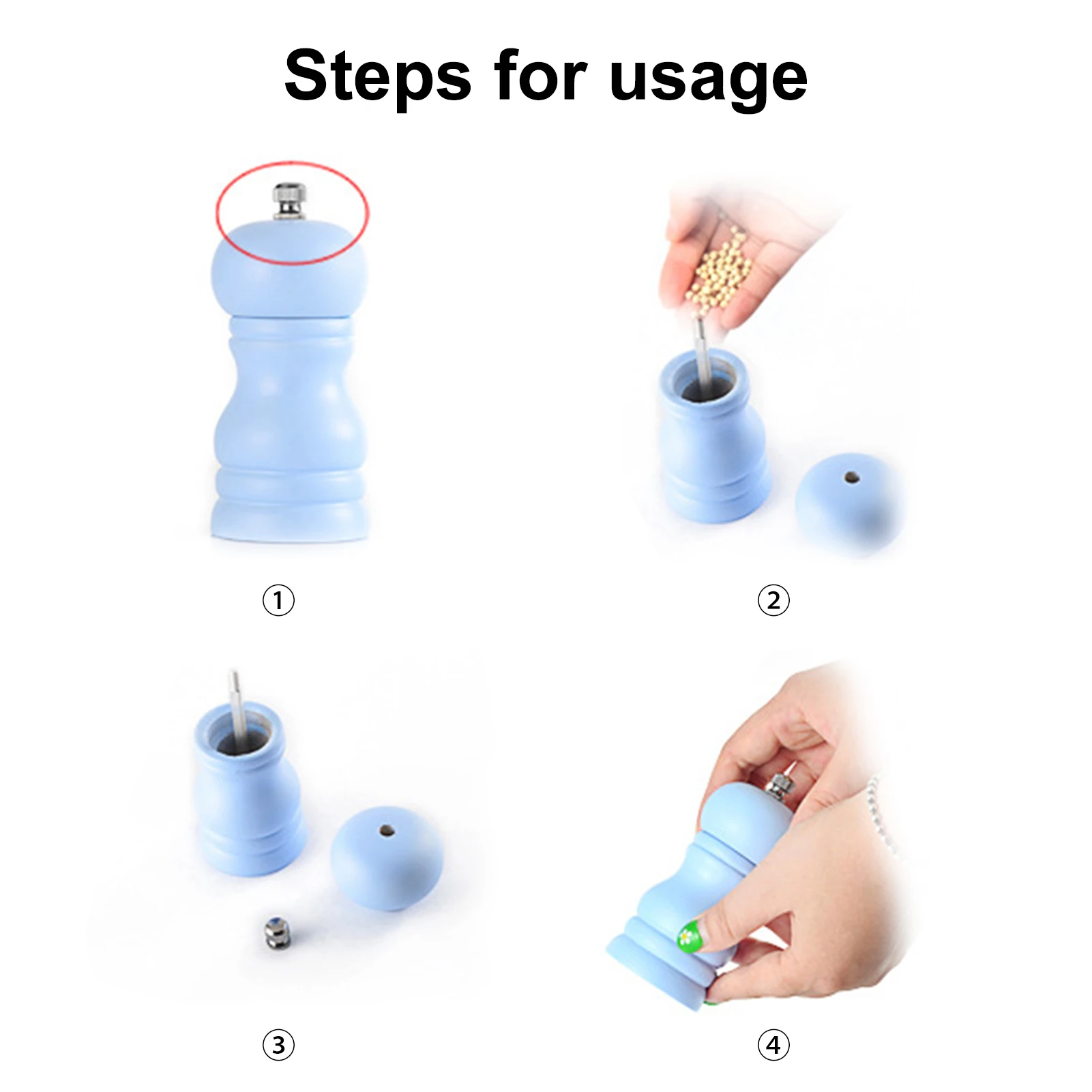 Мельница для перца деревянная соль шейкер мельница бытовые удобные кухонные