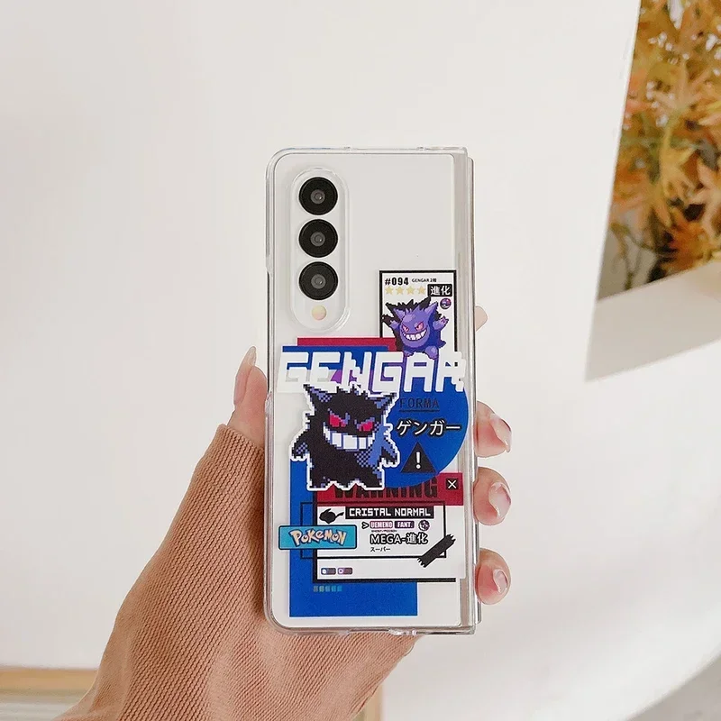 Прозрачный чехол для телефона с японским аниме карманным монстром покемоном Gengar