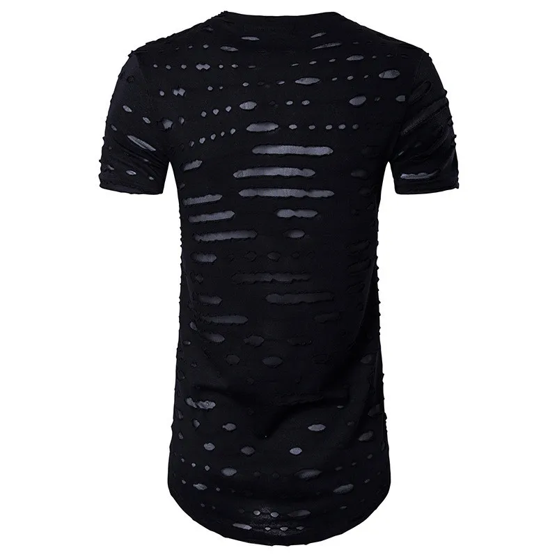 

2252- R-short-sleeved men's t-shirt training relaxed and breathable loose five-point sleeve T-shirt