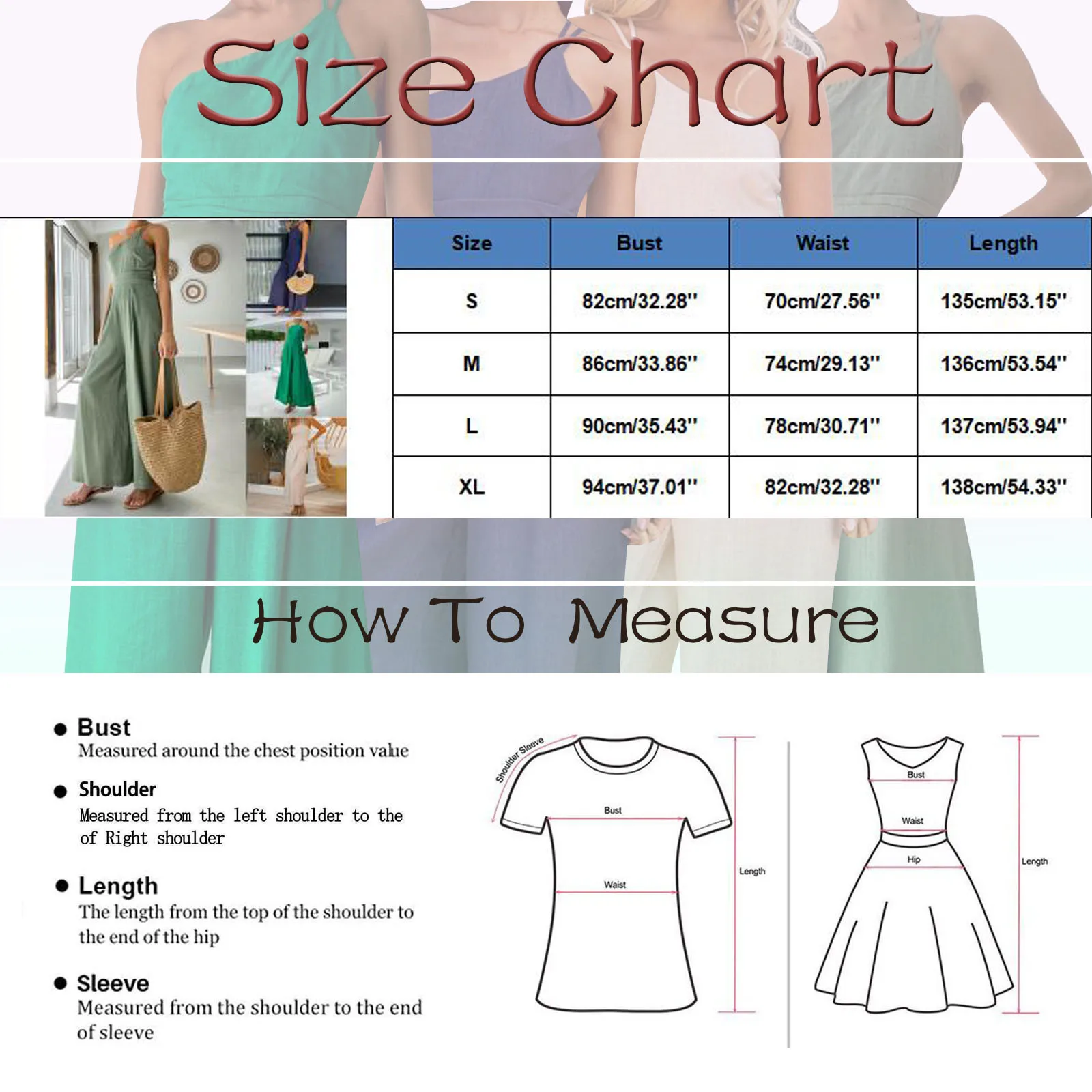 Женский хлопково-льняной комбинезон на одно плечо лето 2024 зеленый без рукавов с