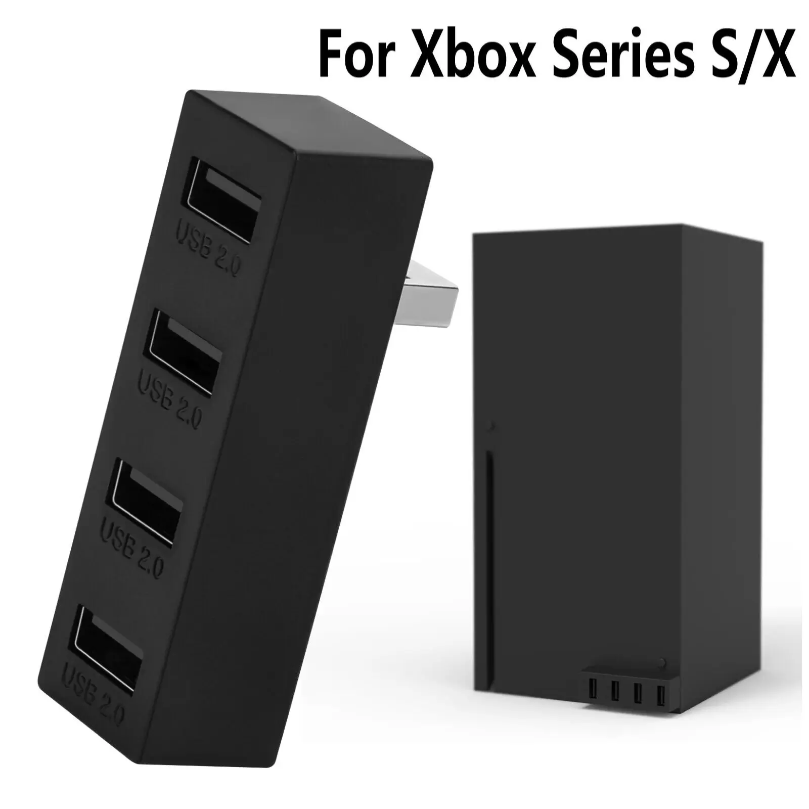 4 порта USB 2 0 Hub для Xbox серии S/X высокоскоростной usb-хаб разделитель адаптер