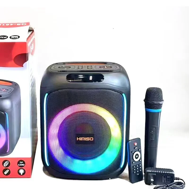 

Портативная Bluetooth-колонка с микрофоном, 1200 Вт, 6,5 дюйма