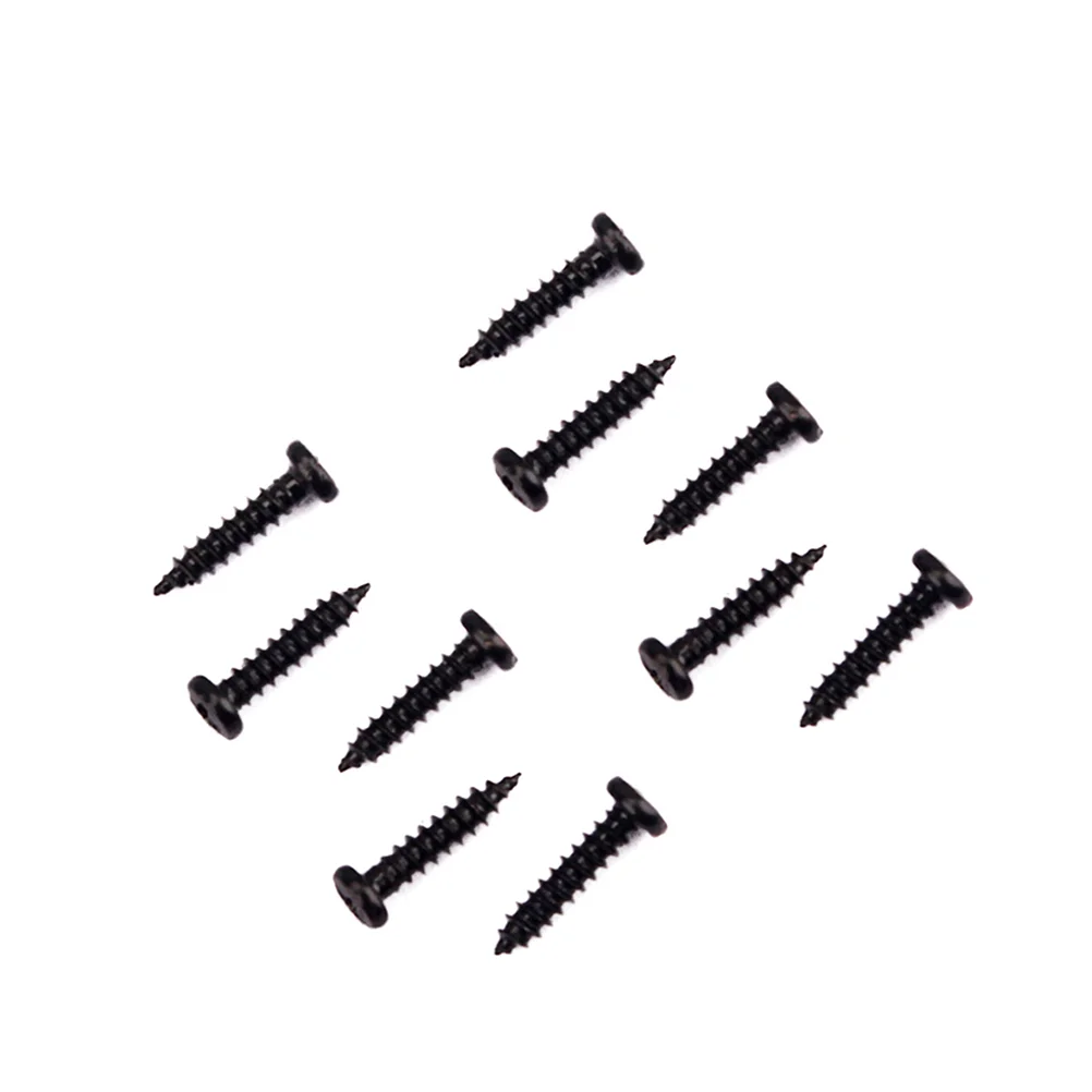 

50 PCS/Set Tuning Peg Screws Tuning Key Machine Heads Tuner Mounting Screws for Electric /Acoustic Guitar Bass (Black)