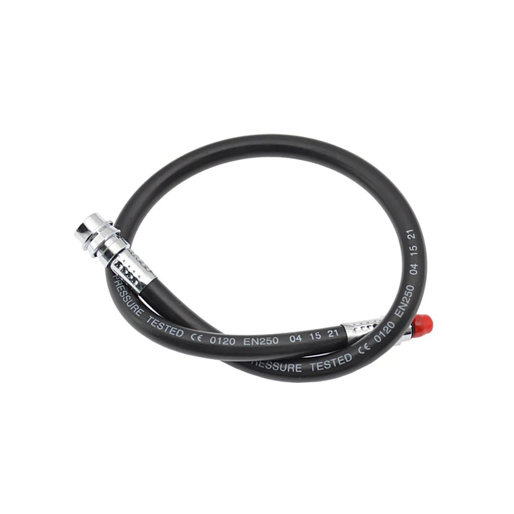

BCD Low-Pressure Pipe Hose Backup Regulator Secondary Head Rubber Tube Dive Accessories Connector Diving Equipment