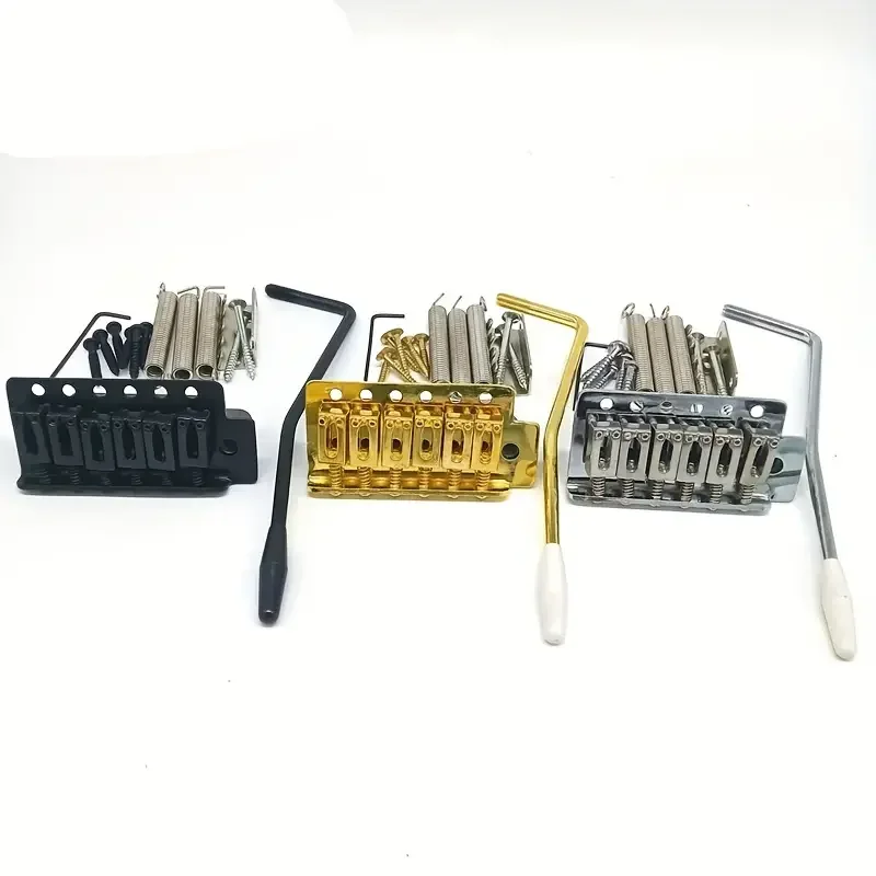 

6 Strings Guitar Bridge Saddle Tailpiece for Guitar Strat SQ ST Electric Guitar Tremolo Bridge Standard Guitar Accessories
