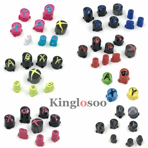 Сменные кнопки для беспроводного контроллера Xbox серии X/S, ABXY, запуск и задняя синхронизация, диагональ меню