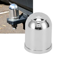 trailer ball coupler head cap chrome plated protection cover for 50mm 2in 1%e2%80%9178in hitch balls
