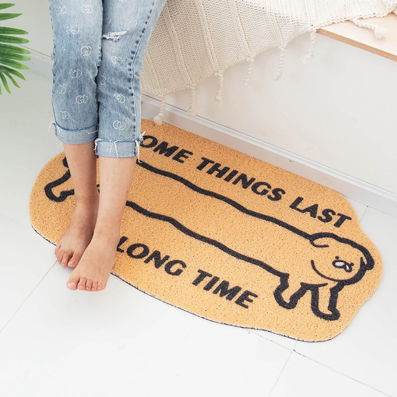 

40x60/50x80/60x90cm 10Styles Irregular Animal Anti-Slip Carpet Creative Living Room Bedroom Kitchen Decorating Floor Mat Rug