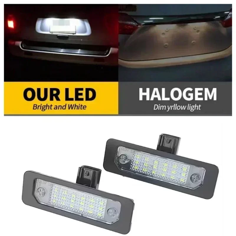 Фото Для Ford Flex, Taurus, Mustang, Edge 2014-2015, Focus, Fusion, Mercury Sable, Edge. Светодиодная лампа подсветки номерного знака Canbus. Автотовары. №4