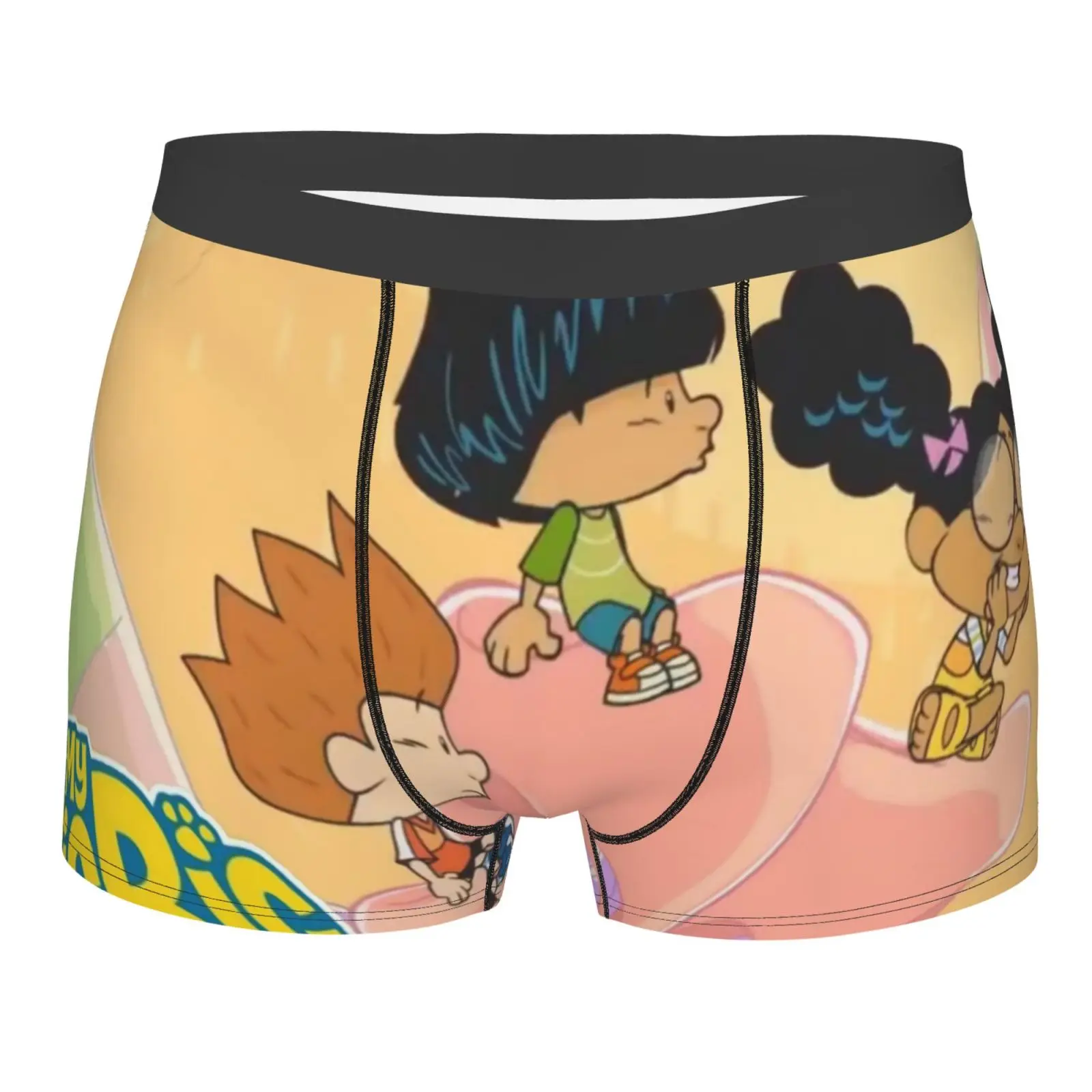

My Big Big Friend 1210 Men's Panties Women Sexy For Women Pack Long Men Polyester Long Leg Men Polyester Men Brand Black Boxer