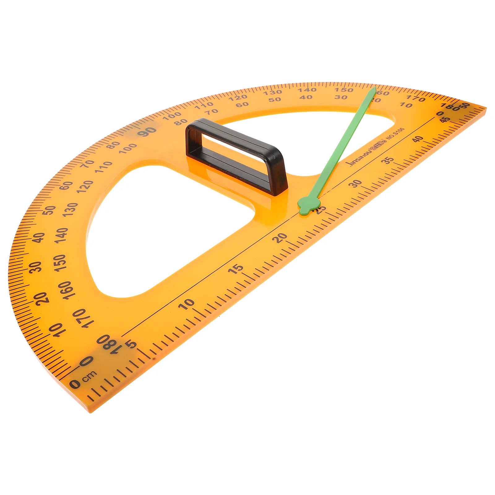 

Plastic Angle Protractor Measurement Tool Angel Measuring Accessory School Supply