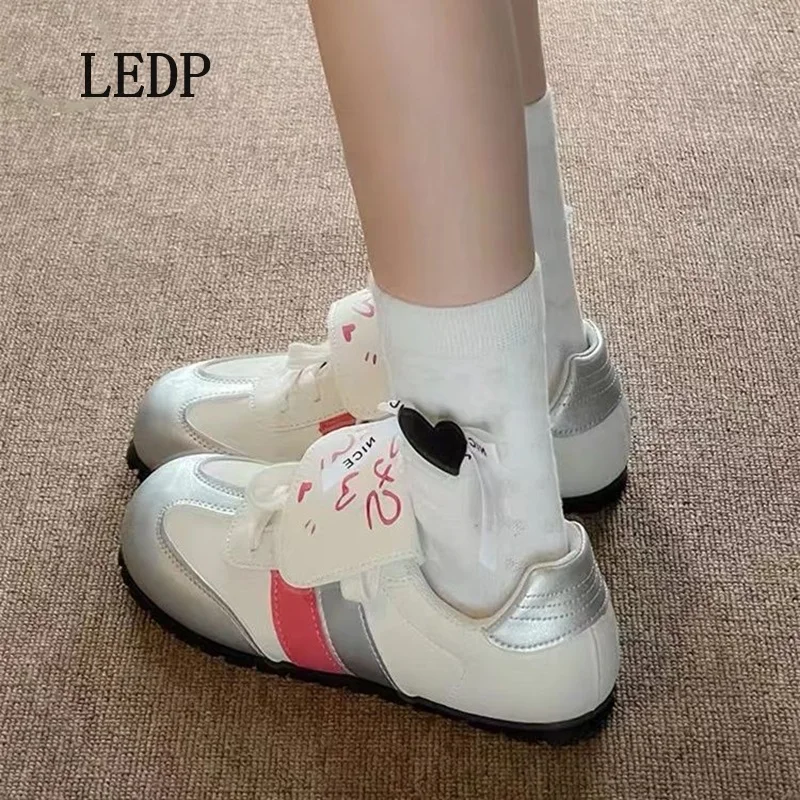 Туфли LEDP с буффами Мэри Джейн немецкие тренировочные туфли на шнуровке длинным