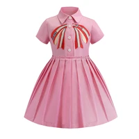 new style 2022 summer kids cotton dresses for girls plaid princess dress party birthday costume vestidos little children 2 7year