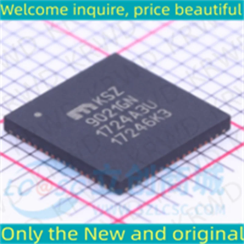 5PCS KSZ9021GN New and Original IC Chip KSZ9021GN KSZ9021 QFP-64