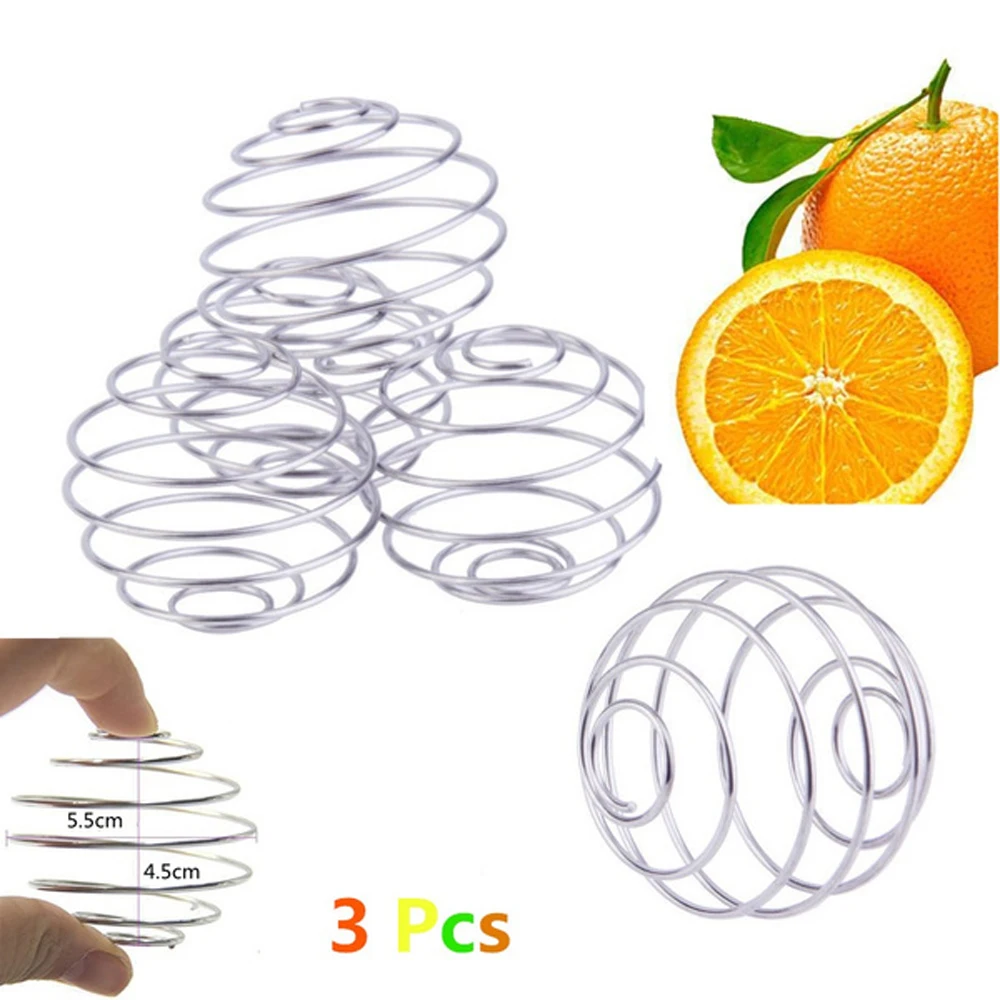 

3Pcs Steel Whisk Mixer Blender Stirrer Mixing Ball Shaker Bottle Kitchen Tool