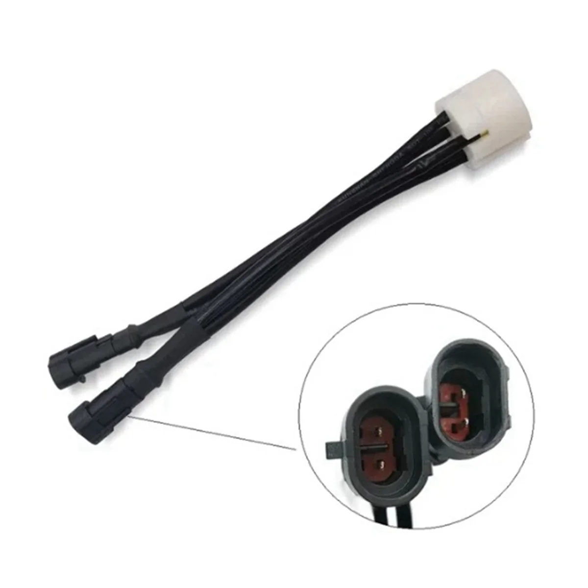 1 шт. CRIN 4-контактный разъем топливной форсунки жгута проводов кабель для форсунок