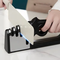 multifunctional knife sharpener household fast hand held four in one knife scissors kitchen tools kitchen knives stone artifact