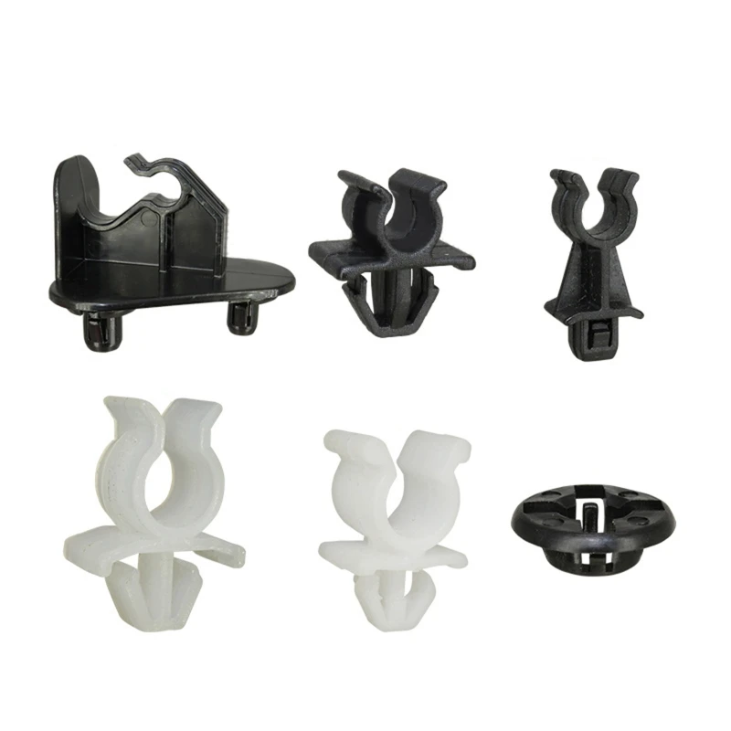 

10Pcs Hood Bonnet Support Stay Rod Clip Clamp for Qashqai Dualis J10