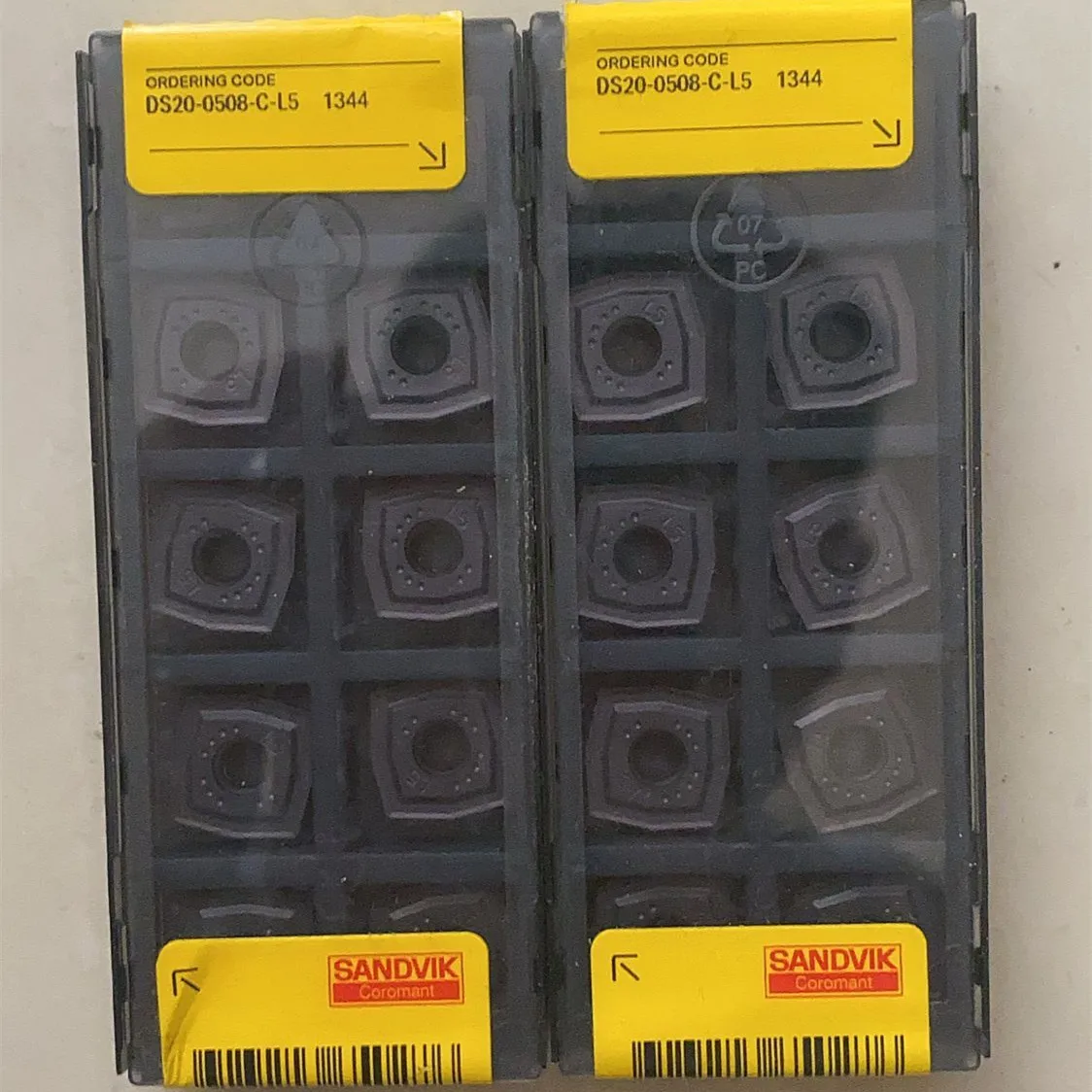 

SANDVIKS DS20-0508-C-L5 1344 U Drill Carbide Inserts 10PCS