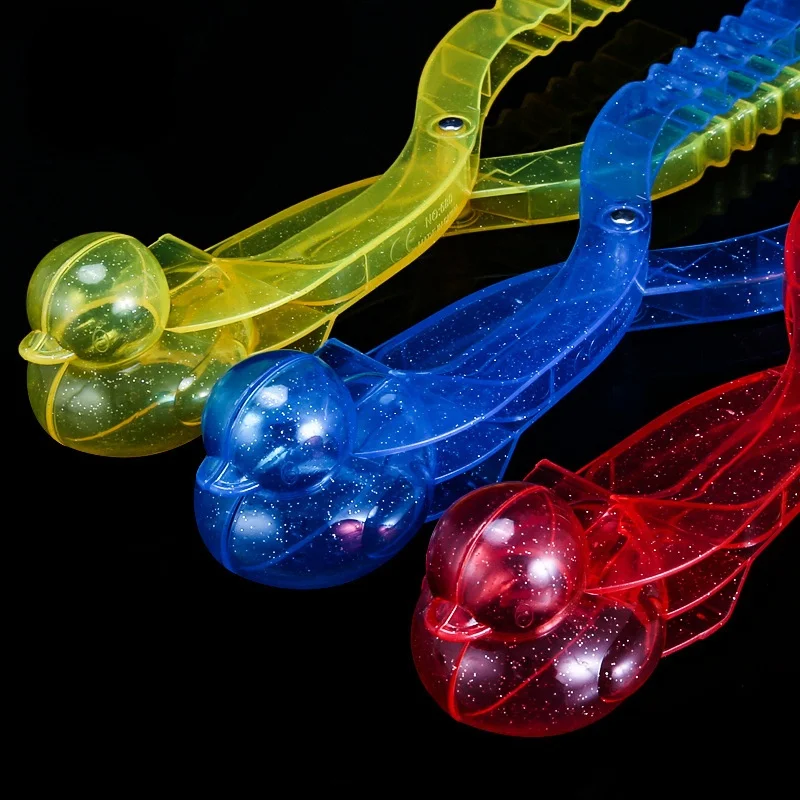 

15-дюймовый прозрачный Снежок с зажимом, Детские уличные снежки, игрушки для борьбы, пляжные игрушки с песком