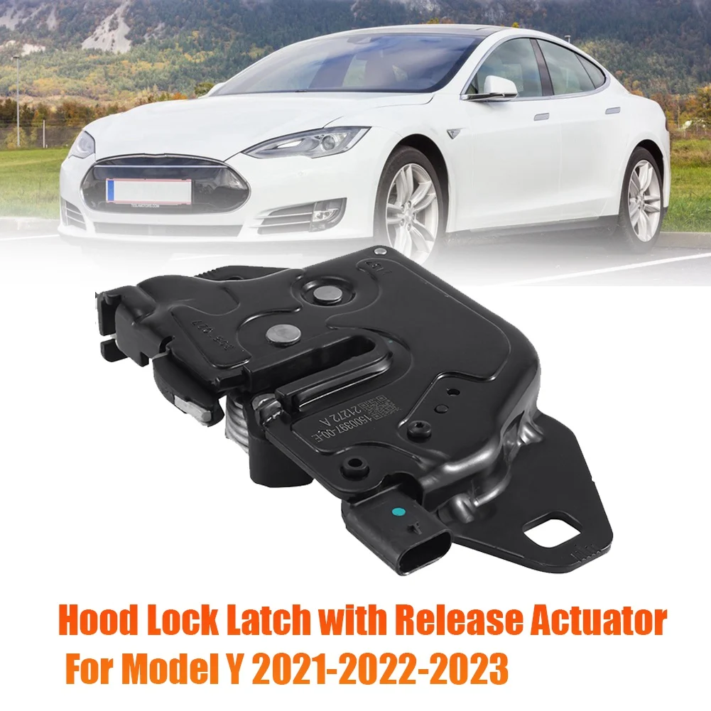 

1500397-00-E Car Hood Lock Latch for Tesla Model 3 Model Y 2021-2023 Locomotive Hood Frunk Latch Lock 1500398-00-E