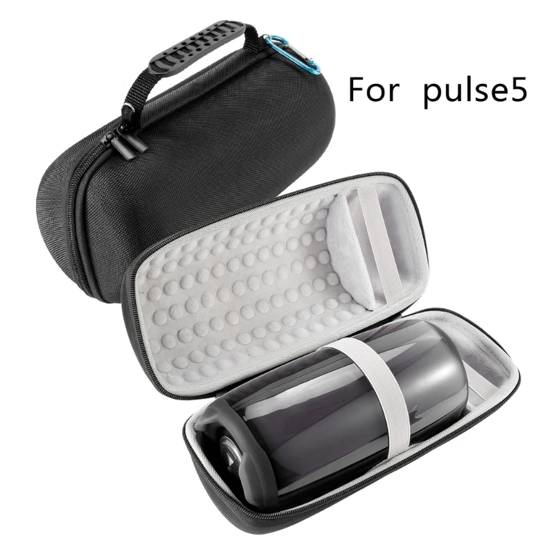 

Portable Speaker Carrying Cases Storage Box for PULSE 5 Speaker Protective Bags Holders EVA Outdoor Bags with Handle 896C