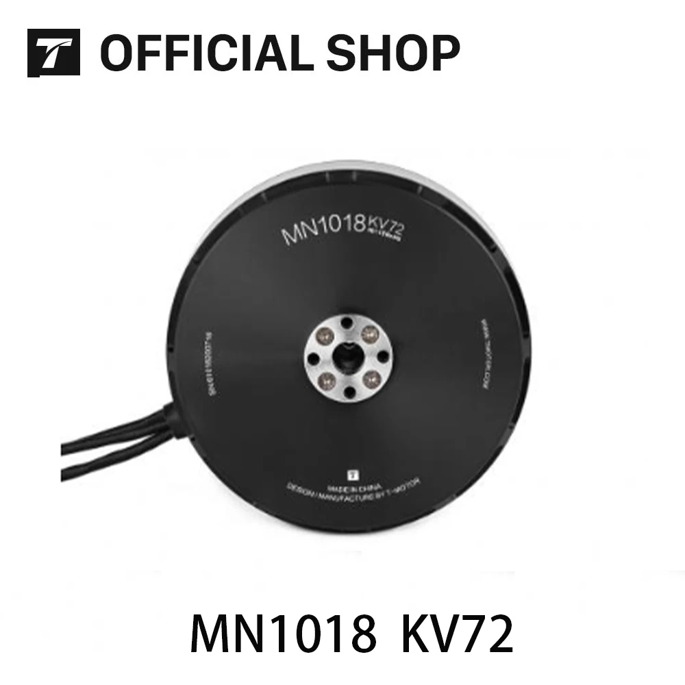 

T-MOTOR MN1018 KV72 brushless motor All-rounder heat & couldness fly fearless
