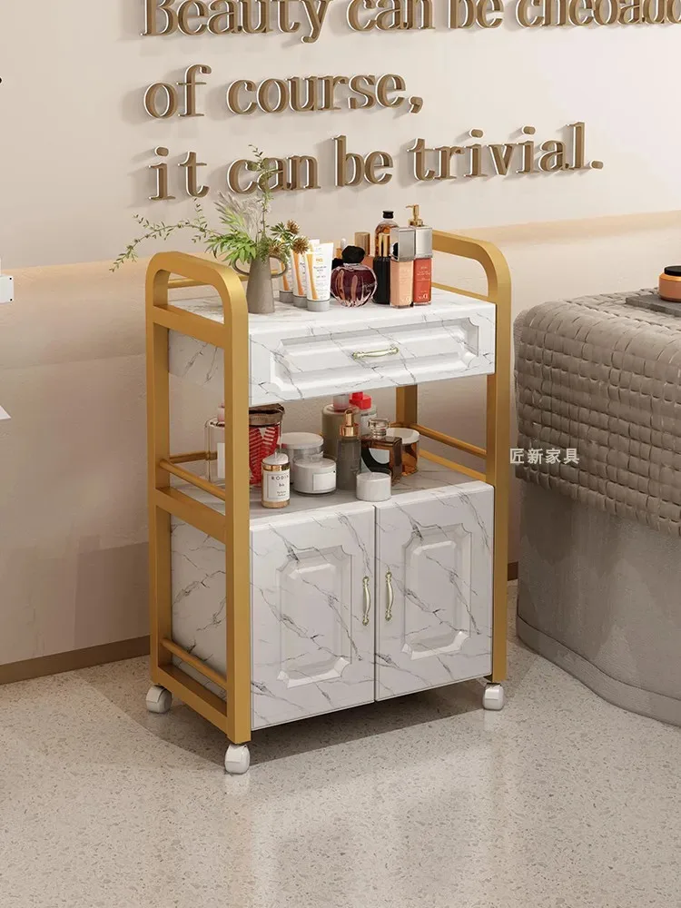 Парикмахерское оборудование вращающаяся тележка для салона красоты маникюра